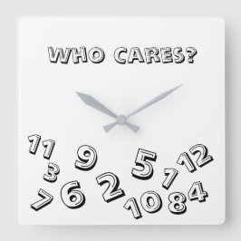 Wie geeft om de Time Square klok