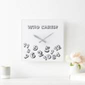 Wie geeft om de Time Square klok (Huis)