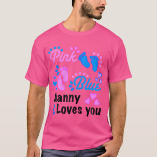 Wie geslacht onthullen feestbenodigdheden Nanny ho T-shirt