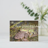 Wie gewünscht: Ein paar Kröten für Dich! Briefkaart (Staand voorkant)