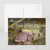 Wie gewünscht: Ein paar Kröten für Dich! Briefkaart (Voorkant / Achterkant)