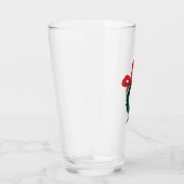 Wie gluurt door de Kerstkrans Glas (Rechts)