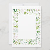 Wie goed doet bruid weet bruids baby shower spel kaart (Achterkant)