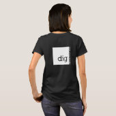 Wie graaft geen ARCHITECTUUR T-shirt (Achterkant volledig)