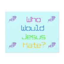 Wie haat Jezus?