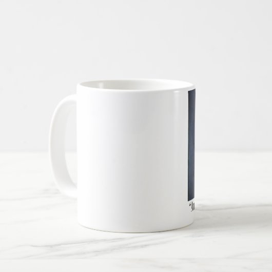 WIE had je verwacht? Mok (Voorkant links)