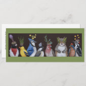 Wie heeft al het feestje opgegeten, snacks met pla kaart (Voorkant / Achterkant)