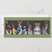 Wie heeft al het feestje opgegeten, snacks met pla kaart (Voorkant)