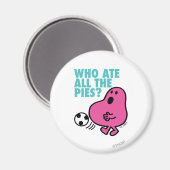 Wie heeft alle taarten opgegeten? magneet (Voorkant / Achterkant)