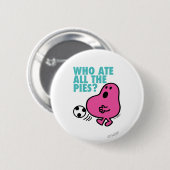 Wie heeft alle taarten opgegeten? ronde button 5,7 cm (Voorkant /achterkant)