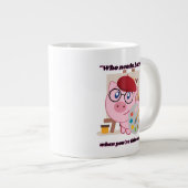 Wie heeft Bacon Pig Quote nodig Grote Koffiekop (Voorkant rechts)