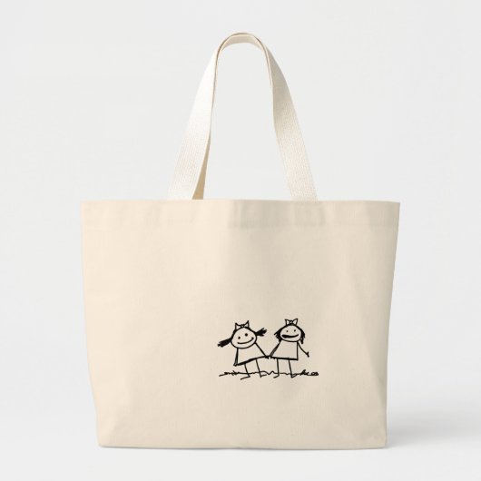 Wie heeft Bags nodig? Grote Tote Bag (Voorkant)