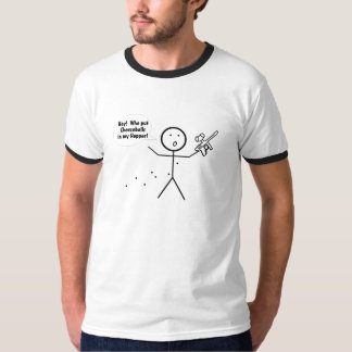 Wie heeft Cheeseballen in mijn Hopper gezet T-shirt