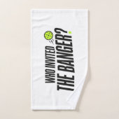 Wie Heeft De Banger Uitgenodigd? Pickleball Handdo Handdoek (Handdoek)