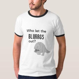 Wie heeft de Blurgs eruit gelaten? T-shirt