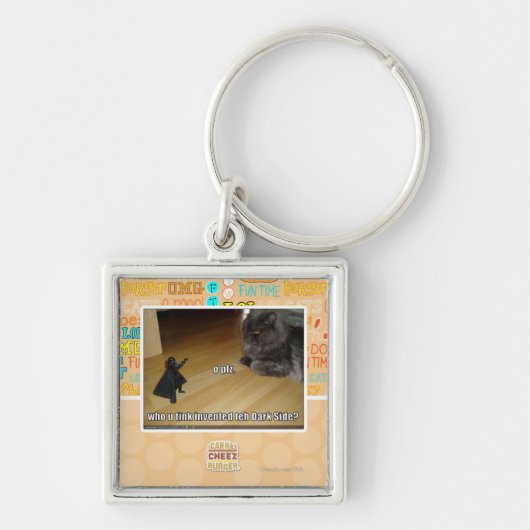 Wie heeft de donkere kant uitgevonden? sleutelhanger (Voorkant)