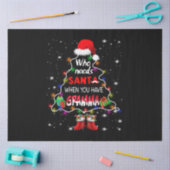 Wie heeft de kerstman nodig als je gramma hebt tissuepapier (Craft)