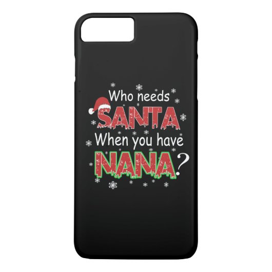 Wie heeft de Kerstman nodig Case-Mate iPhone Case (Achterkant)