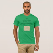 Wie heeft de Leprechaun gezien, zeg ja! T-shirt (Voorkant volledig)