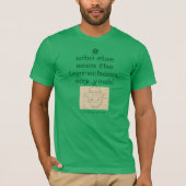 Wie heeft de Leprechaun gezien, zeg ja! T-shirt (Voorkant)