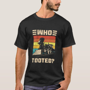 Wie heeft de trede gedaan op de treinen voor manne t-shirt