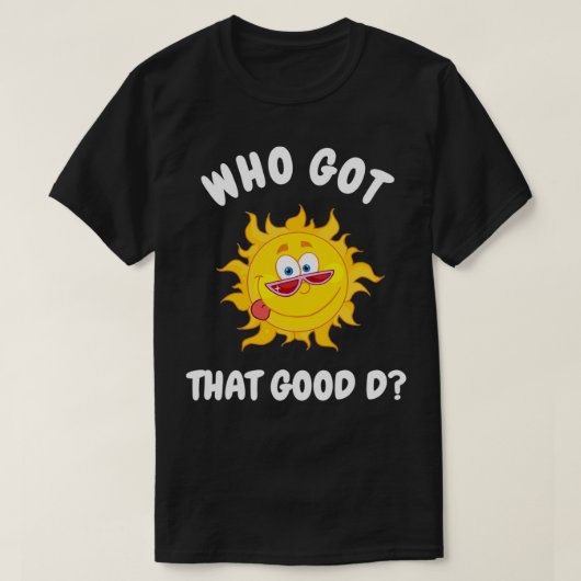 Wie heeft die goede D Happy Sun Vitamin Se Seual P T-shirt (Design voorkant)