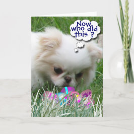 Wie heeft dit gedaan? feestdagen kaart