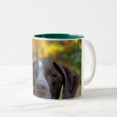 Wie heeft Dog? Tweekleurige Koffiemok (Voorkant rechts)