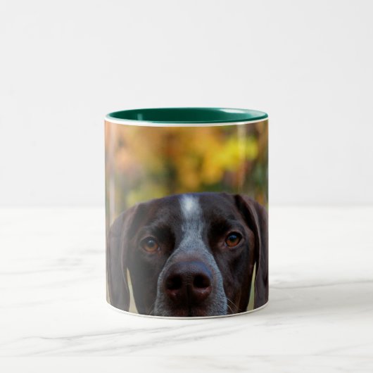 Wie heeft Dog? Tweekleurige Koffiemok (Center)