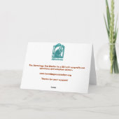 Wie heeft een Attitude Cat Wenskaart Kaart (Achterkant)