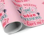Wie heeft er behoefte aan Cupid als iedereen van m Cadeaupapier (Rol Hoek)