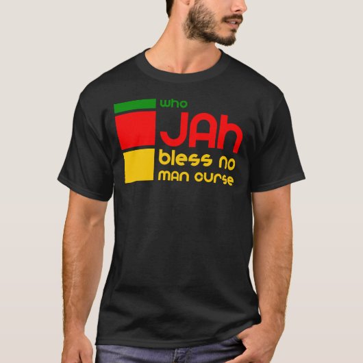 Wie heeft er geen Man gekruld - alleen Rasta Good  T-shirt (Voorkant)