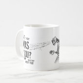 Wie heeft er gesproken? Mok (Voorkant links)