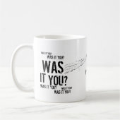 Wie heeft er gesproken? Mok (Links)