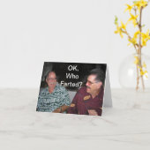 Wie heeft er gevlucht? kaart (Gele Bloem)