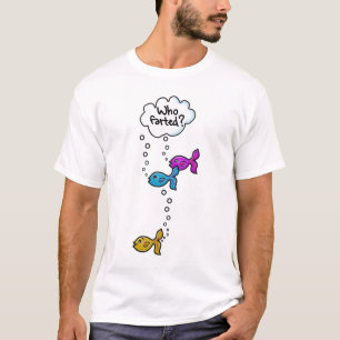 Wie heeft er gevlucht? t-shirt