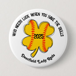 Wie heeft geluk nodig als je de vaardigheden van s ronde button 7,6 cm