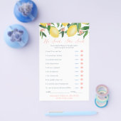 Wie heeft het gezegd? Bride Groom Vrijgezellenfees Flyer (Enkel)