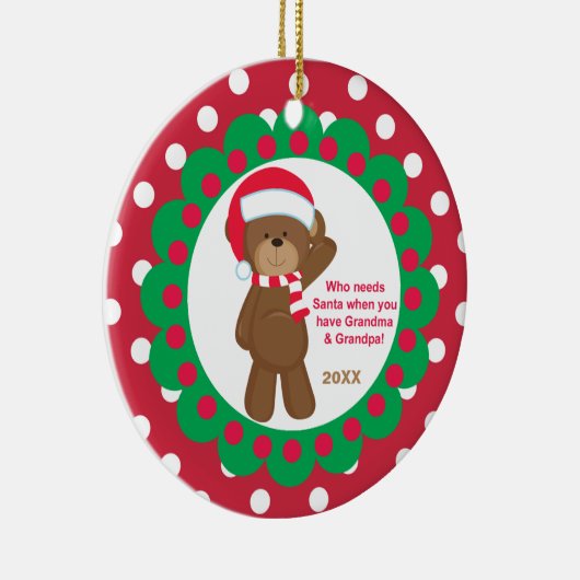 Wie heeft het Ornament van het Beer van Santa Gran (Rechts)