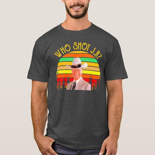 Wie heeft J R schild neergeschoten T-shirt (Voorkant)