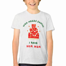 Wie heeft Kerstman nodig? Ik heb Oma Oma Kerstmis