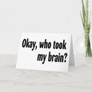 Wie heeft mijn hersens meegenomen? kaart