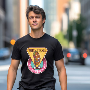 Wie heeft mijn sandwich T-shirt gestolen?