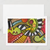 WIE HEEFT MIJN TOMAAT GESNEDEN MET EEN KUBISMES? KAART (Voorkant / Achterkant)