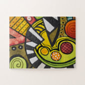 WIE HEEFT MIJN TOMAAT GESNEDEN MET EEN KUBISMES? LEGPUZZEL (Horizontaal)