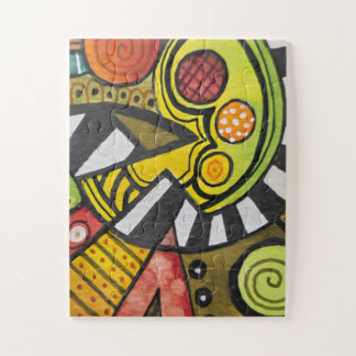 WIE HEEFT MIJN TOMAAT GESNEDEN MET EEN KUBISMES? LEGPUZZEL