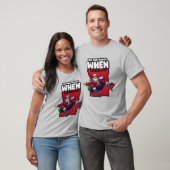 Wie heeft rendieren nodig als je wielen hebt? t-shirt (Unisex)