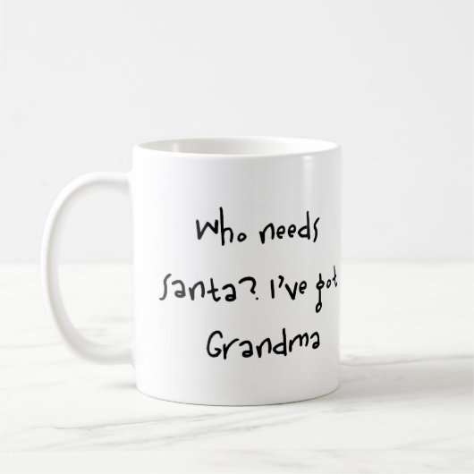 wie heeft santa nodig koffiemok (Links)