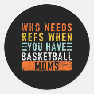Wie heeft scheidsrechters nodig als je Sketll-mamm Ronde Sticker