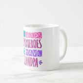 Wie heeft superhelden nodig die we opa hebben koffiemok (Voorkant rechts)